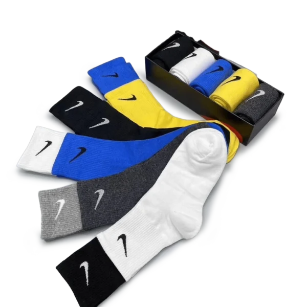 ⁦Nike Colorful Long Socks Pack (5 Pairs)⁩ – תמונה ⁦2⁩