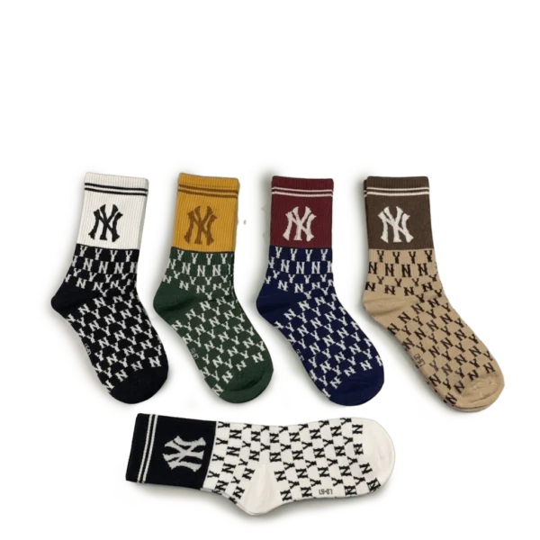 ⁦Gucci Dark Colors Long Socks Pack (5 Pairs)⁩ – תמונה ⁦2⁩