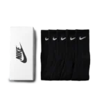 ⁦Nike Everyday Long Socks Black (Pack of 5)⁩ – תמונה ⁦2⁩