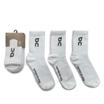 On Long Socks Pack White (3 Pairs)