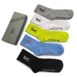 ⁦On Medium Length Socks Black Blue Yellow (5 Pack)⁩ – תמונה ⁦2⁩