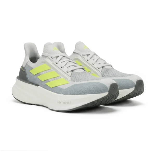 ⁦Adidas Ultraboost 5X Dash Grey Lucid Lemon Halo Silver⁩ – תמונה ⁦2⁩