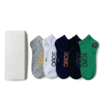 ⁦Loewe Short Socks Black Grey Green (5-Pack)⁩ – תמונה ⁦2⁩