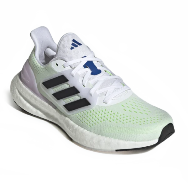 ⁦Adidas Pureboost 23 Cloud White Core Black Silver Dawn⁩ – תמונה ⁦2⁩