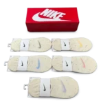 ⁦Nike Short Socks White (5-Pack)⁩ – תמונה ⁦2⁩