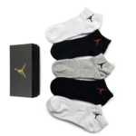 ⁦Nike Jordan Short Socks Basic Colors (5-Pack)⁩ – תמונה ⁦2⁩