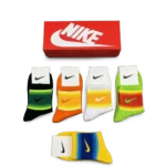 ⁦Nike Medium Length Socks Mixed Colors (5-Pack)⁩ – תמונה ⁦2⁩