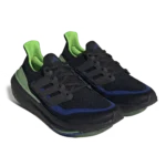 ⁦Adidas Ultraboost Light Black Lucid Lime⁩ – תמונה ⁦2⁩