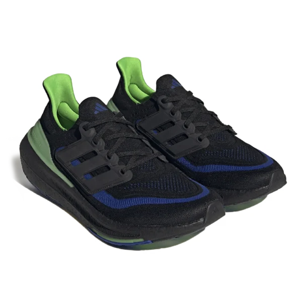 ⁦Adidas Ultraboost Light Black Lucid Lime⁩ – תמונה ⁦2⁩