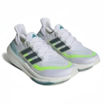 ⁦Adidas Ultraboost Light White Arctic Night Lucid Lemon⁩ – תמונה ⁦2⁩