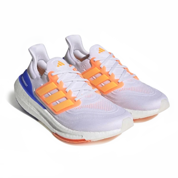 ⁦Adidas Ultraboost Light Cloud White Solar Gold Lucid Blue⁩ – תמונה ⁦2⁩
