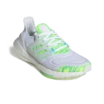 ⁦Adidas Ultraboost 22 White Bliss Blue Yellow⁩ – תמונה ⁦2⁩