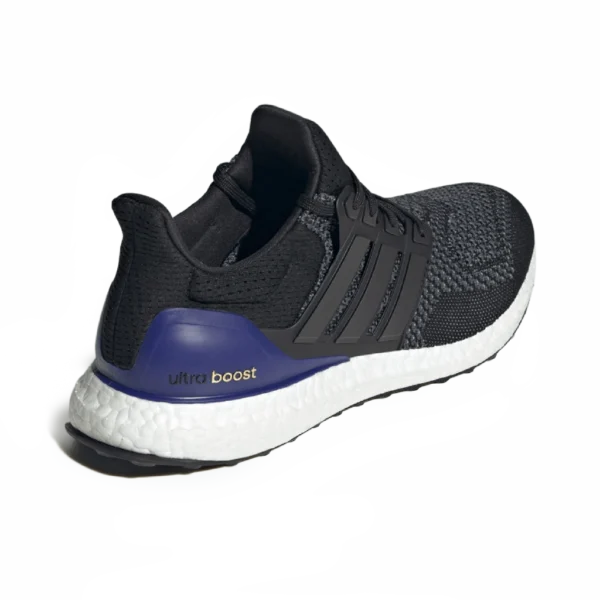⁦Adidas Ultraboost Core Black Purple Gold Metallic⁩ – תמונה ⁦3⁩
