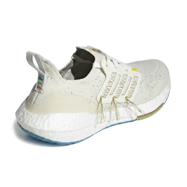 ⁦Adidas Ultraboost 22 White Light Yellow⁩ – תמונה ⁦3⁩