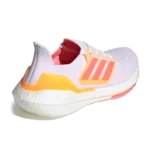 ⁦Adidas Ultraboost 22 White Flash Orange⁩ – תמונה ⁦3⁩