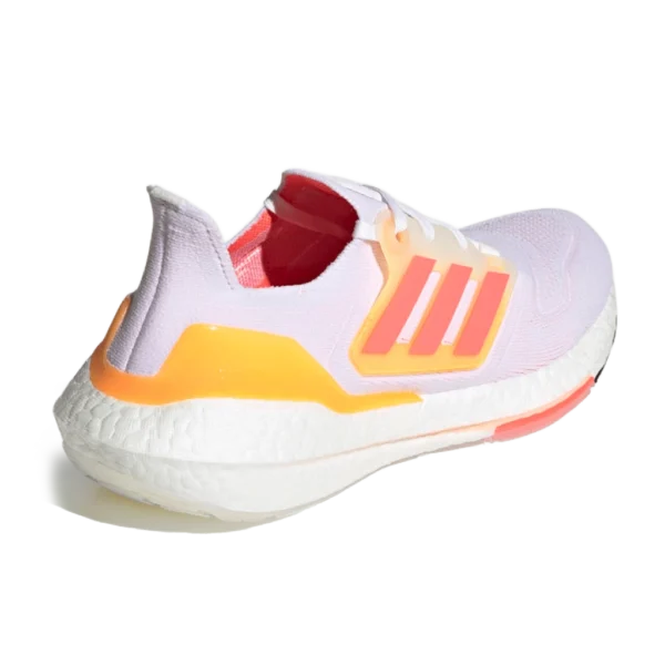 ⁦Adidas Ultraboost 22 White Flash Orange⁩ – תמונה ⁦3⁩