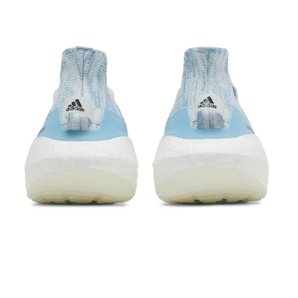 ⁦Adidas Ultraboost 21 White Clear Blue⁩ – תמונה ⁦3⁩