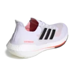 ⁦Adidas Ultraboost 21 "Tokyo" Cloud White Black Solar Red⁩ – תמונה ⁦3⁩