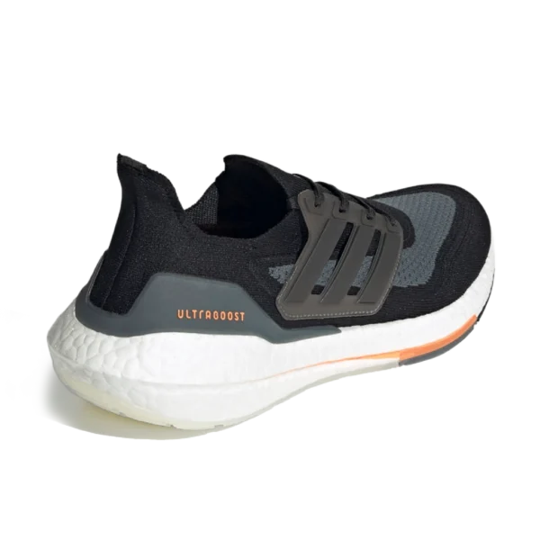 ⁦Adidas Ultraboost 21 Black Screaming Orange⁩ – תמונה ⁦3⁩