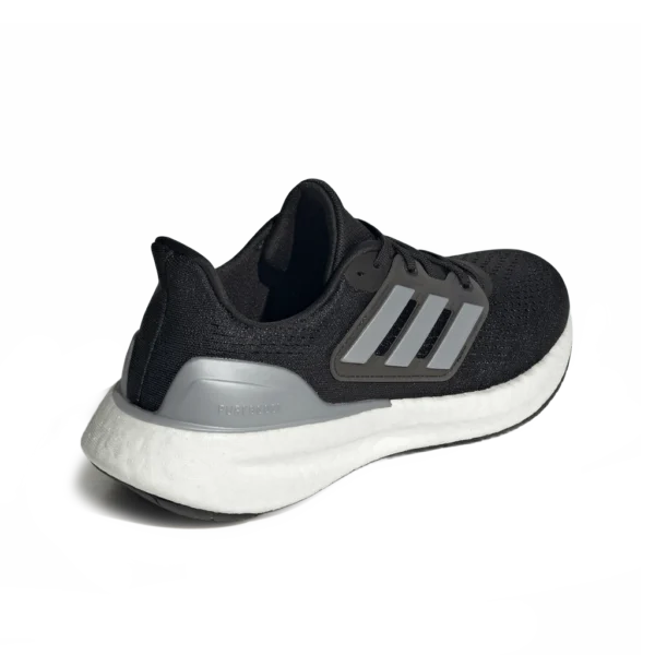 ⁦Adidas Pureboost 23 Wide Black Silver Metallic⁩ – תמונה ⁦3⁩