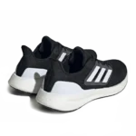 ⁦Adidas Pureboost 23 Wide Core Black Cloud White Carbon⁩ – תמונה ⁦3⁩