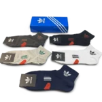 ⁦Adidas Originals Low Cut Socks Pack Mixed Classic Colors (5 Pairs)⁩ – תמונה ⁦3⁩
