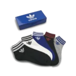 ⁦Adidas Basic Colors Short Socks Pack (5 Pairs)⁩ – תמונה ⁦3⁩