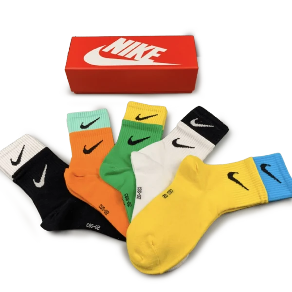 ⁦Nike Colorful Medium-Length Socks Pack (5 Pairs)⁩ – תמונה ⁦3⁩