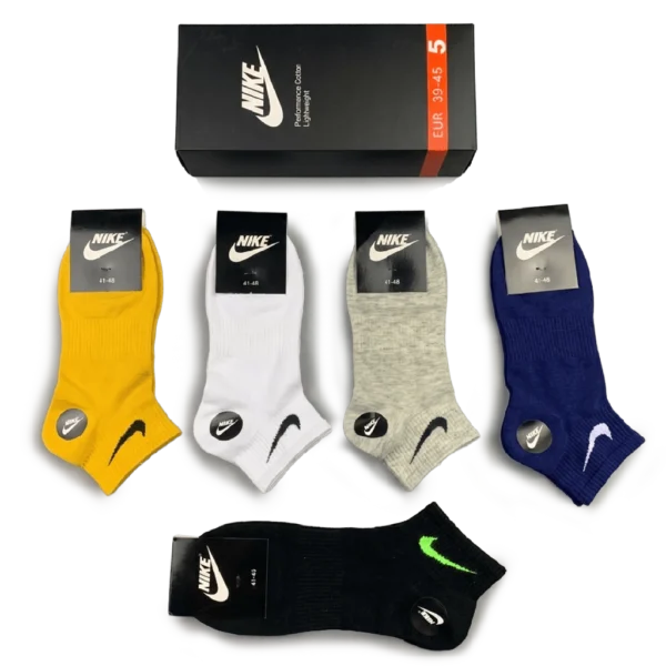 ⁦Nike Muted Colors Medium-Length Socks Pack (5 Pairs)⁩ – תמונה ⁦3⁩