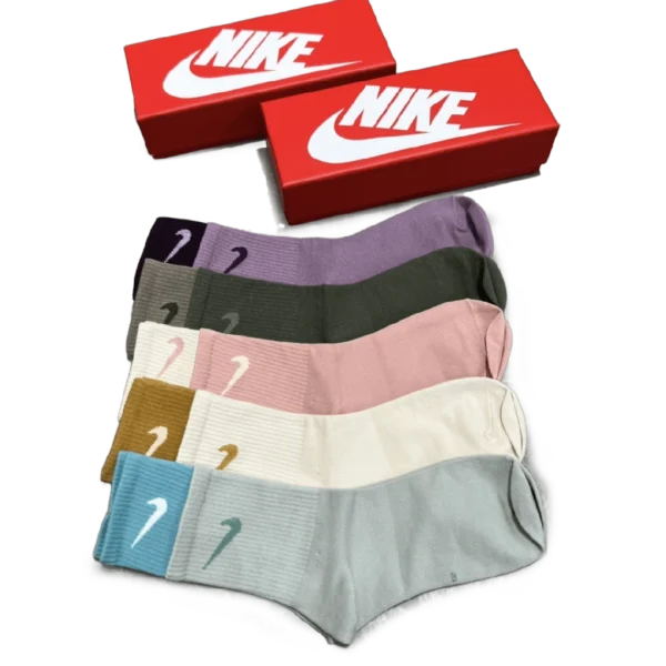 ⁦Nike Multicolor Long Socks Pack (5 Pairs)⁩ – תמונה ⁦3⁩