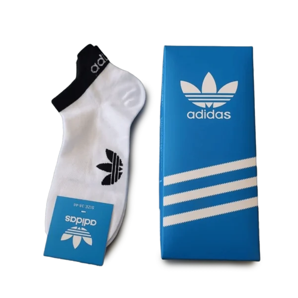 ⁦Adidas Basic Colors Short Socks Pack (5 Pairs)⁩ – תמונה ⁦3⁩