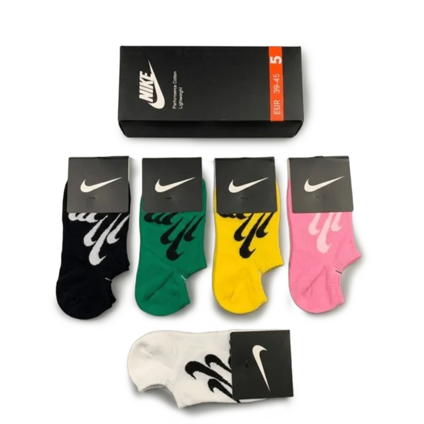 ⁦Nike Everyday Short Socks Vibrant Colors (Pack of 5)⁩ – תמונה ⁦3⁩
