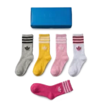 ⁦Adidas Long Socks (Pack of 5) Vibrant Colors⁩ – תמונה ⁦3⁩