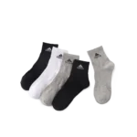 ⁦Adidas Everyday Short Socks Basic Colors (Pack of 5)⁩ – תמונה ⁦3⁩