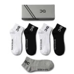 ⁦On Everyday Short Socks Black White Grey (Pack of 5)⁩ – תמונה ⁦3⁩