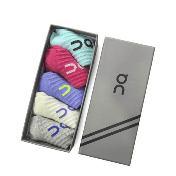 ⁦On Everyday Short Socks Colorful (Pack of 5)⁩ – תמונה ⁦3⁩