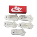 ⁦Nike Short Socks Pack White (5 Pairs)⁩ – תמונה ⁦3⁩