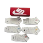 ⁦Nike Short Socks Pack White Pastel Colors (5 Pairs)⁩ – תמונה ⁦3⁩