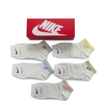 ⁦Nike Short Socks Pack White Pastel Colors (5 Pairs)⁩ – תמונה ⁦3⁩