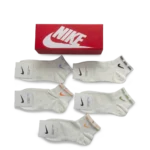 ⁦Nike Short Socks Pack White (5 Pairs)⁩ – תמונה ⁦3⁩