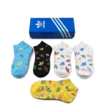 ⁦Adidas Short Socks Colorful Mix (5-Pack)⁩ – תמונה ⁦3⁩