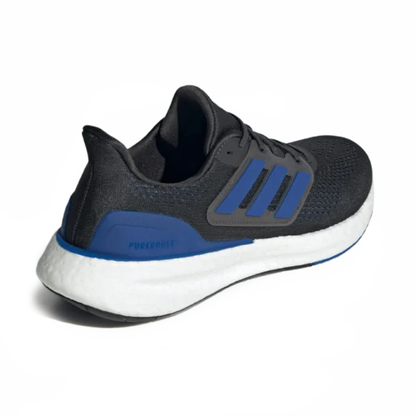 ⁦Adidas Pureboost 23 Black Blue⁩ – תמונה ⁦3⁩