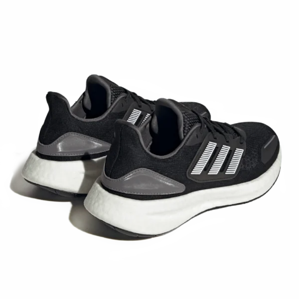 ⁦Adidas Pureboost 22 Heat.RDY Black Grey White⁩ – תמונה ⁦3⁩