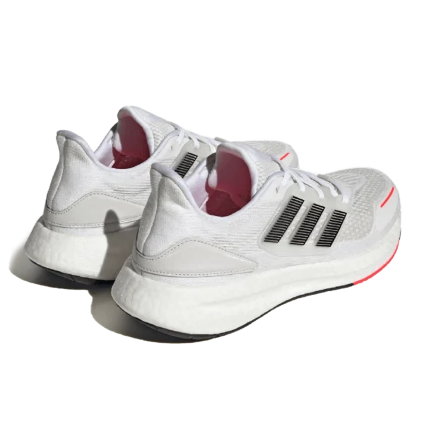 ⁦Adidas Pureboost 22 Heat.RDY White Solar Red⁩ – תמונה ⁦3⁩