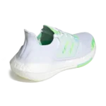 ⁦Adidas Ultraboost 22 White Bliss Blue Yellow⁩ – תמונה ⁦3⁩
