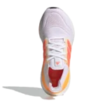 ⁦Adidas Ultraboost 22 White Flash Orange⁩ – תמונה ⁦4⁩