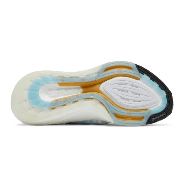 ⁦Adidas Ultraboost 21 White Clear Blue⁩ – תמונה ⁦4⁩