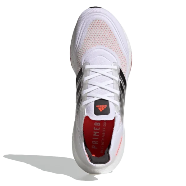 ⁦Adidas Ultraboost 21 "Tokyo" Cloud White Black Solar Red⁩ – תמונה ⁦4⁩