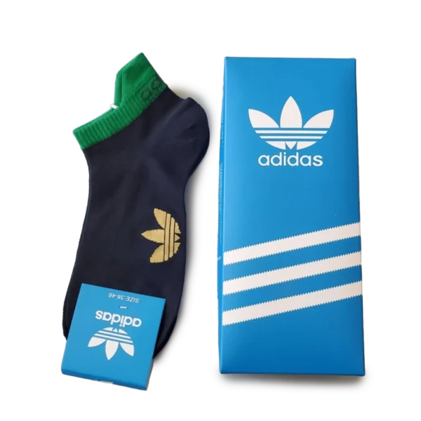 ⁦Adidas Basic Colors Short Socks Pack (5 Pairs)⁩ – תמונה ⁦4⁩