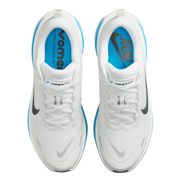 ⁦Nike Vomero Plus White Blue Hero⁩ – תמונה ⁦4⁩